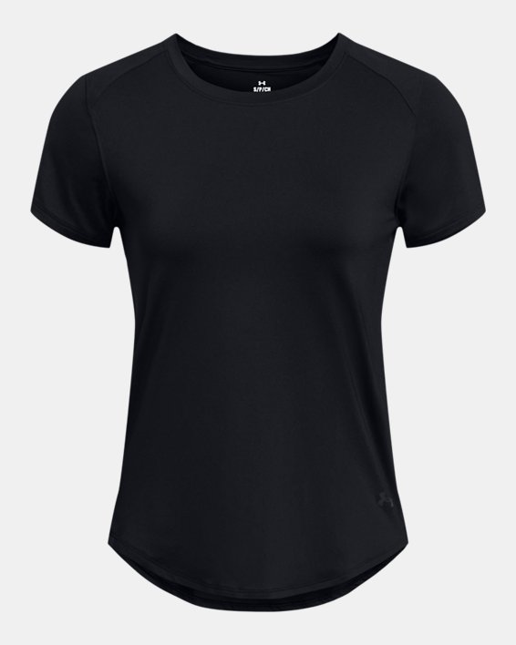 Camiseta de manga corta UA Vanish Elite Vent para mujer, Black, pdpMainDesktop image number 4